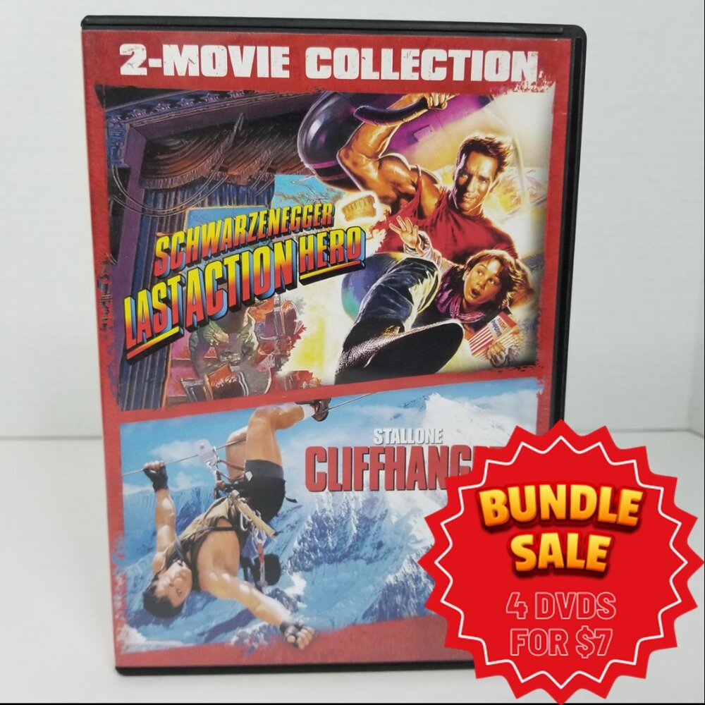 The Last Action Hero/Cliffhanger Double Feature DVD